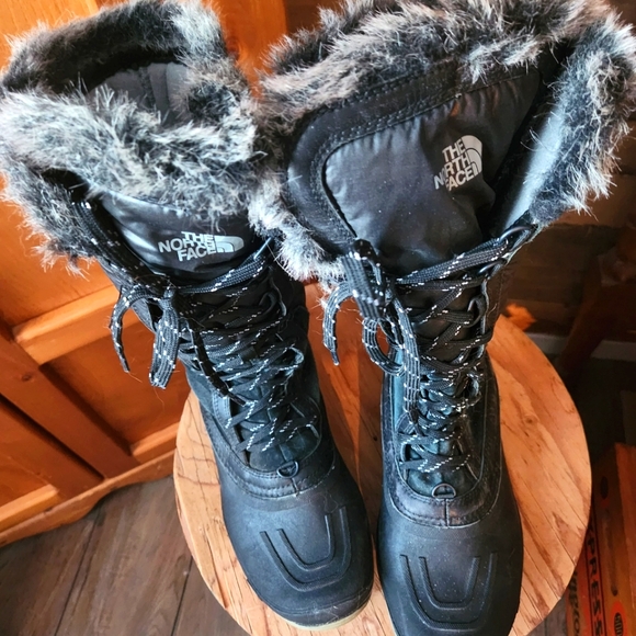 THE NORTH FACE SHELLISTA PRIMALOFT WATERPROOF TALL WINTER BOOTS-SIZE 7.5 - Picture 5 of 8